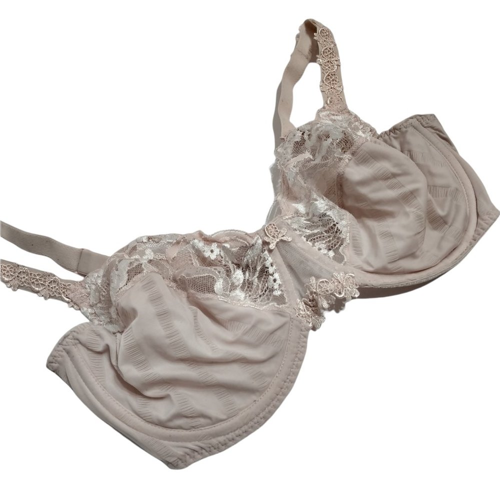 Simone Perele Lace Unlined Underwire Bra Size 32 B